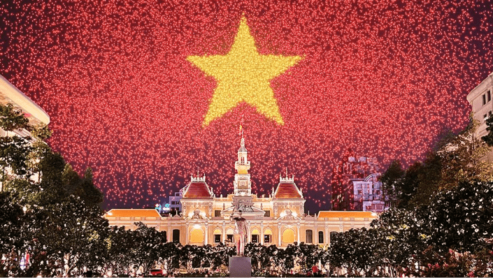 Mãn nhãn trước màn trình diễn pháo hoa AR lần đầu tại Việt Nam